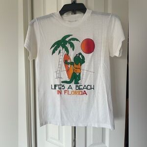 Life’s a beach in Florida vintage tshirt